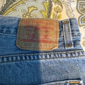 Levi's Relaxed Fit Blue Jeans